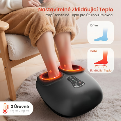 Chytrý masážní přístroj na chodidla
